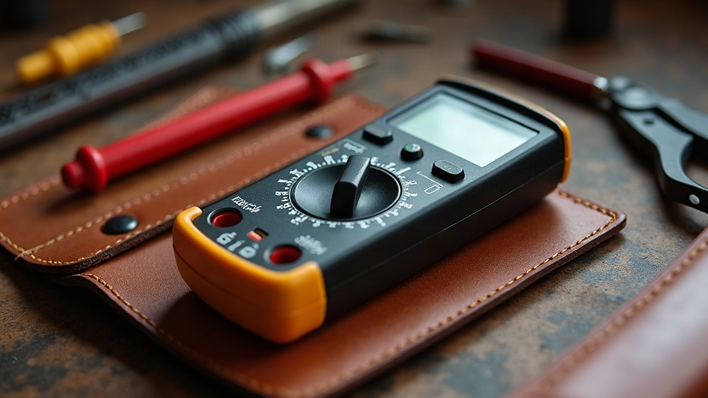 How to Make a Custom Leather Case for a Digital Multimeter